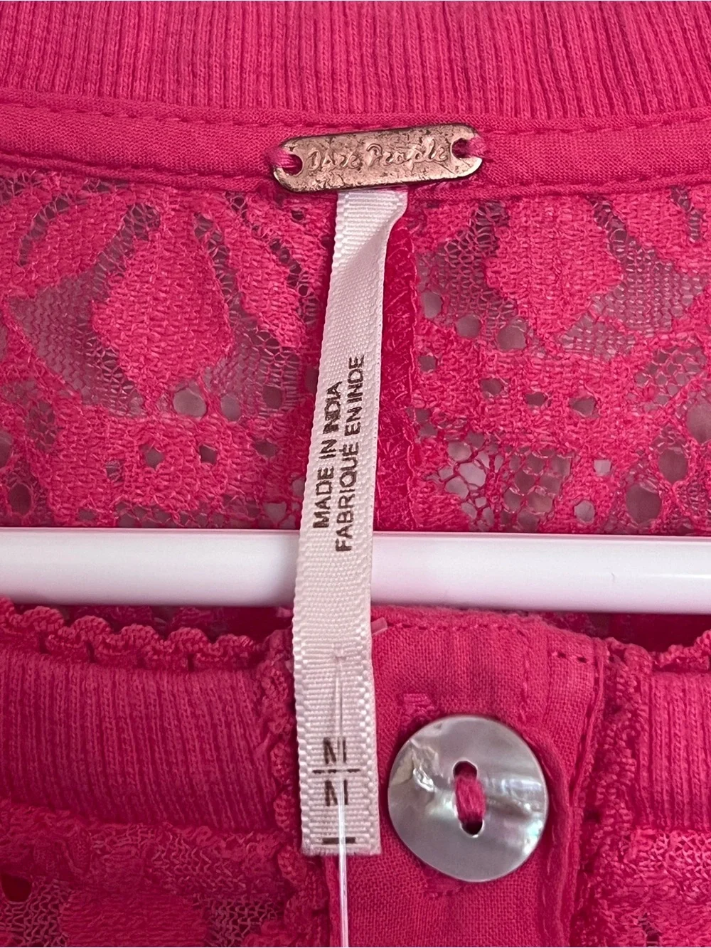 Free People bright lace